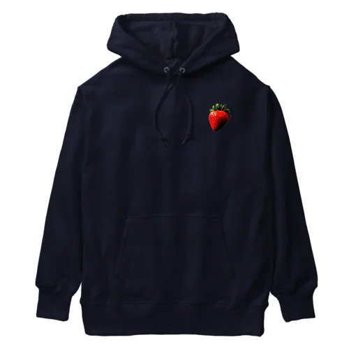 レトロ調イチゴ Heavyweight Hoodie