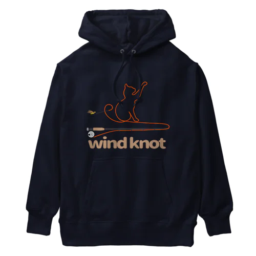 wind knot Heavyweight Hoodie