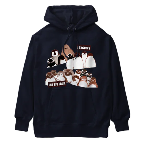 PENGUINS THE BIG FOUR LIVE! Heavyweight Hoodie