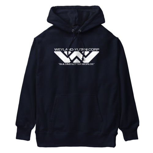 架空企業シリーズ『Weyland Yutani Corp』 Heavyweight Hoodie