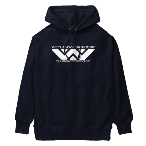 架空企業シリーズ『Weyland Yutani Corp』 Heavyweight Hoodie