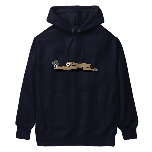 本と、なまけもの(かげなし) Heavyweight Hoodie