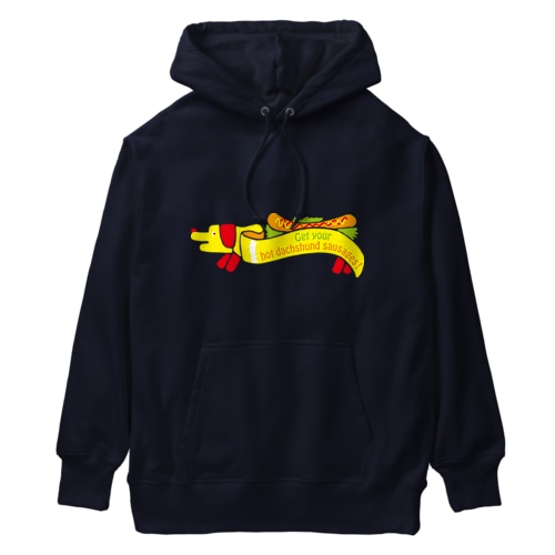 ダックスフント Heavyweight Hoodie