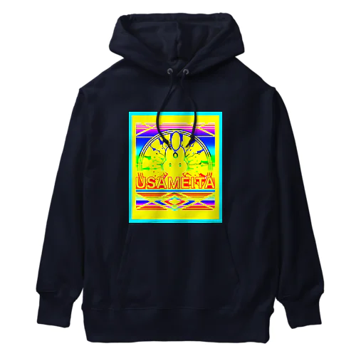 🌟🌈USAMEITA! rainbow🌟yellow gold オーシャン🌈🌟 Heavyweight Hoodie