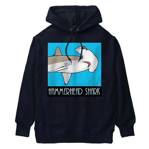 Hammerhead shark(撞木鮫) ヘビーウェイトパーカー