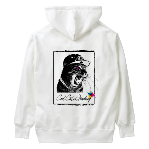 COOL CAT★GRAPHICS　CCG-003　HIPHOPバージョン Heavyweight Hoodie