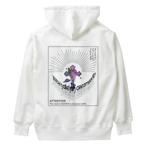 JEASUS HALLELJHA CREAMSODA 暖 Heavyweight Hoodie