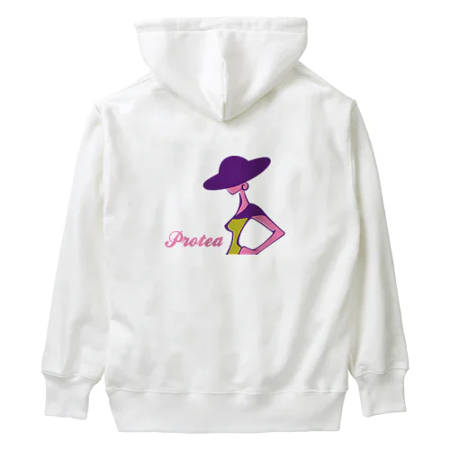 Ms.quaker hat Heavyweight Hoodie