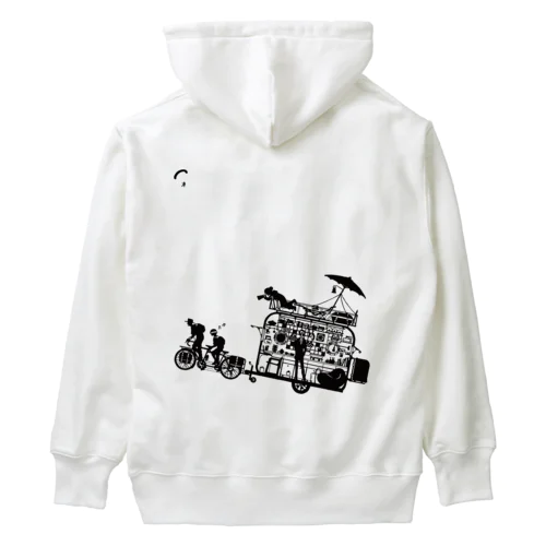 チャリ・デ・キャンプ Heavyweight Hoodie