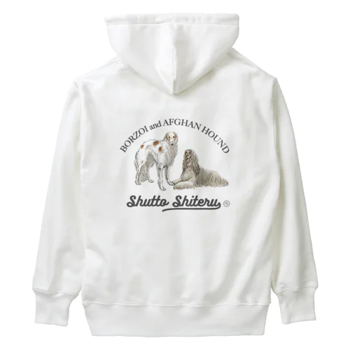 シュッとした犬 Heavyweight Hoodie