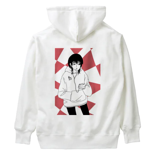 あか Heavyweight Hoodie