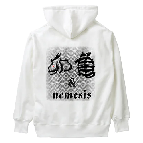 油断大敵　うさぎと亀 Heavyweight Hoodie