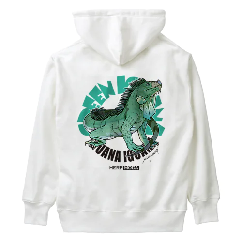 ブルーイグアナ Heavyweight Hoodie