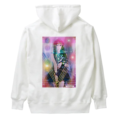 universalPrincess cakra energy remix Heavyweight Hoodie