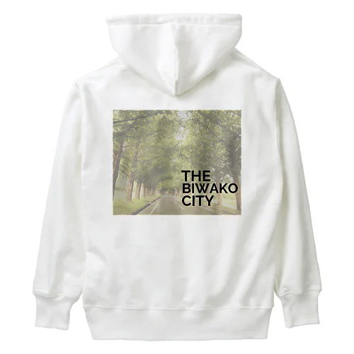 THE NATURE BIWAKO CITY  Heavyweight Hoodie