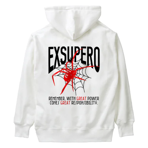 spider parka Heavyweight Hoodie