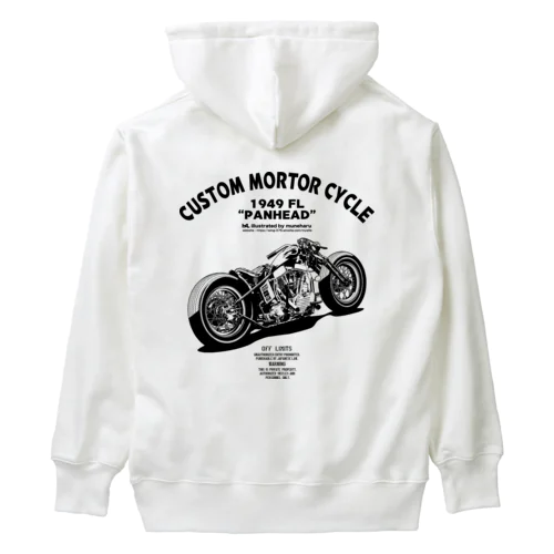 CUSTOM MORTOR CYCLE Heavyweight Hoodie