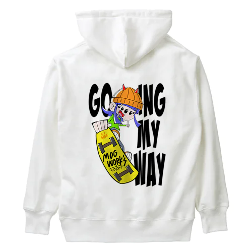 Going my way! Heavyweight Hoodie