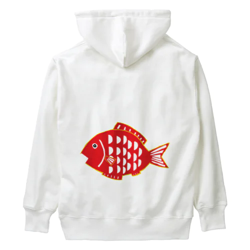 赤い魚 Heavyweight Hoodie