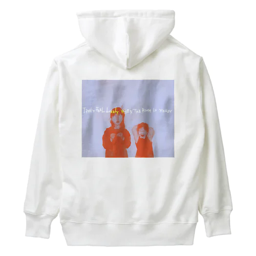 幼い姉妹　文字あり Heavyweight Hoodie