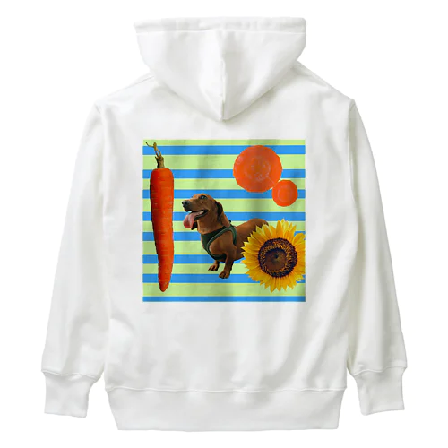 犬とにんじん Heavyweight Hoodie