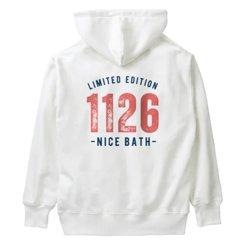 NICE BATH（両面） Heavyweight Hoodie