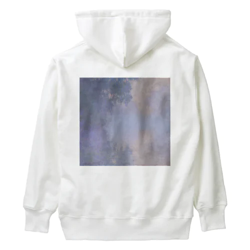 ジヴェルニー近郊のセーヌ川支流(霧) / Branch of the Seine near Giverny (Mist) Heavyweight Hoodie