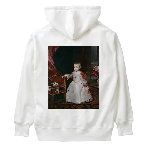 皇太子フェリペ・プロスぺロの肖像 / Portrait of Prince Philip Prospero Heavyweight Hoodie