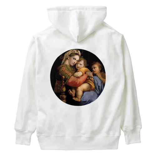 小椅子の聖母 / Madonna della seggiola Heavyweight Hoodie