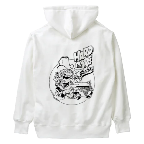 HARD CORE FACTORY#B Heavyweight Hoodie