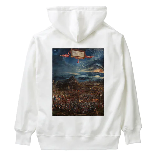 アレクサンダー大王の戦い / The Battle of Alexander at Issus Heavyweight Hoodie