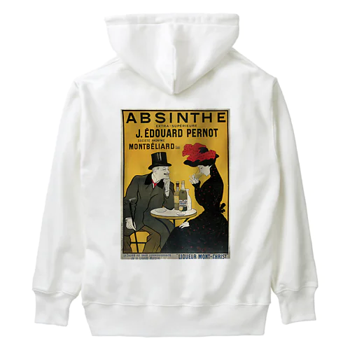 超特急アブサン / Absinthe extra-supérieure J. Édouard Pernot Heavyweight Hoodie