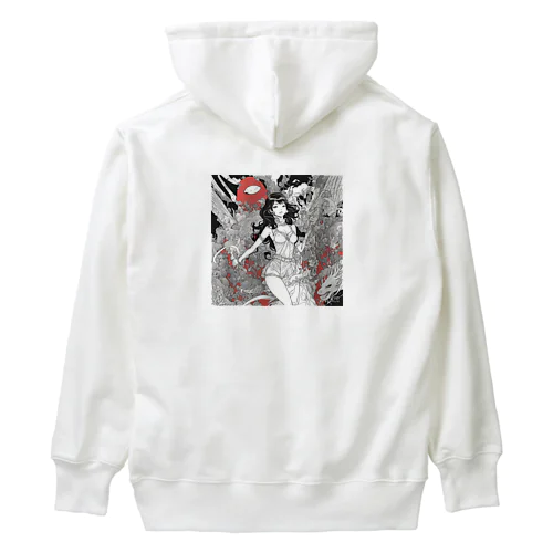 呪いの美魔女 Heavyweight Hoodie