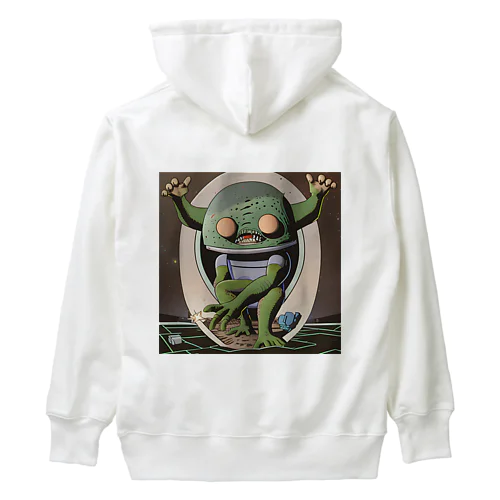 宇宙人シリーズ Heavyweight Hoodie