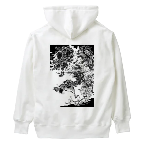 佐倉家異聞メインビジュアル Heavyweight Hoodie