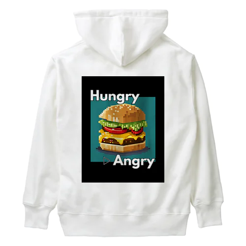 【ハンバーガー】hAngry  Heavyweight Hoodie