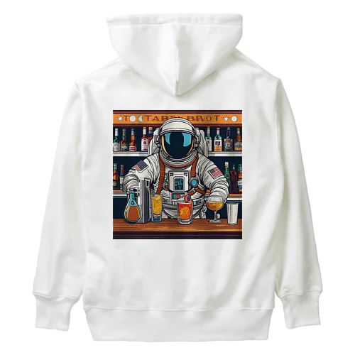 宇宙飛行士のバーテンダー Heavyweight Hoodie