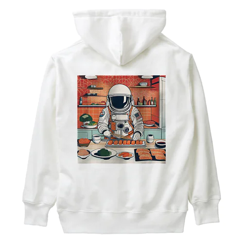 スペースクッキング 寿司編 Heavyweight Hoodie