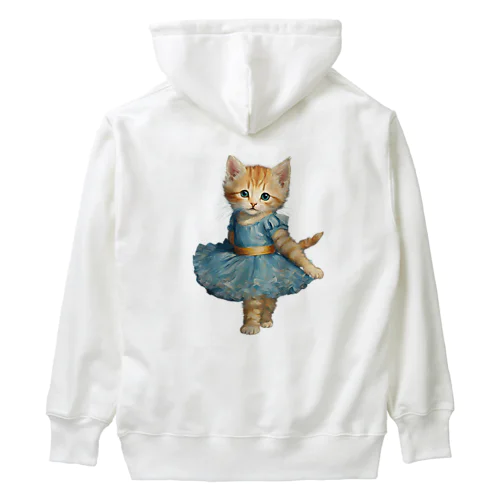 バレリーナの子猫 Heavyweight Hoodie