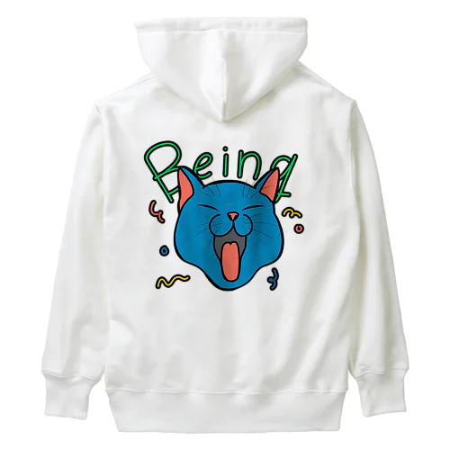 being cat Heavyweight Hoodie