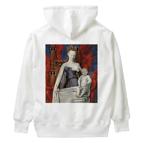 聖母子と天使たち / Virgin and Child Surrounded by Angels Heavyweight Hoodie