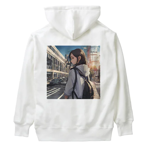 都会女子高生 Heavyweight Hoodie