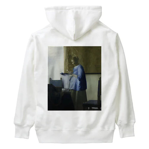 青衣の女 / Woman Reading a Letter Heavyweight Hoodie