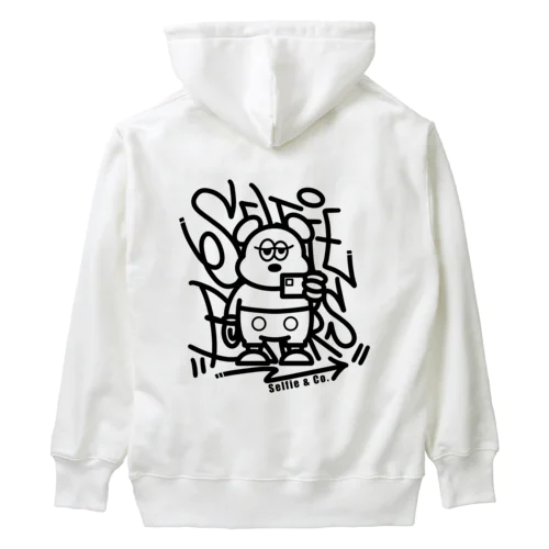 Selfie Bears Heavyweight Hoodie