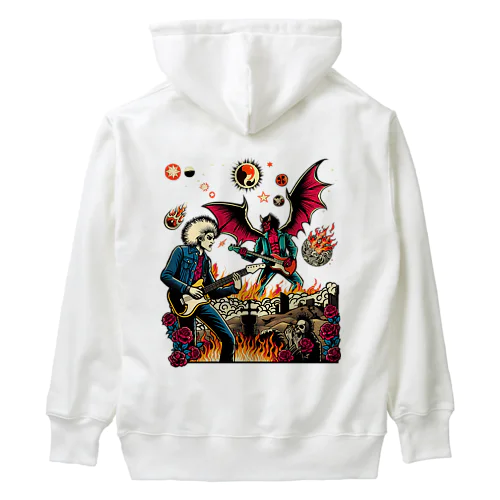 悪魔とランデブー Heavyweight Hoodie