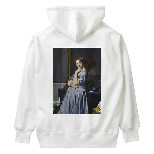 ドーソンヴィル伯爵夫人の肖像 / Portrait of Comtesse d'Haussonville Heavyweight Hoodie