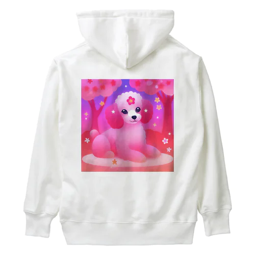 お花見犬 Heavyweight Hoodie