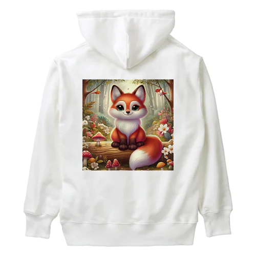 beautiful fox Heavyweight Hoodie