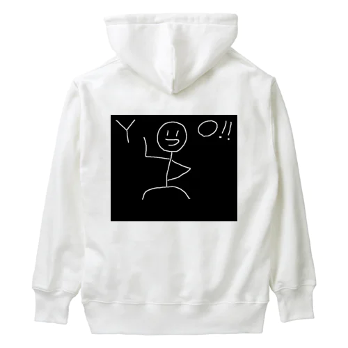 YO！！ Heavyweight Hoodie