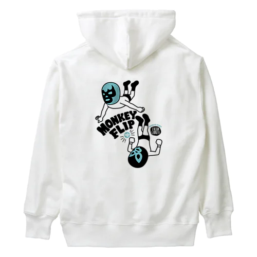 (バックプリント)MONKEY FLIP Heavyweight Hoodie